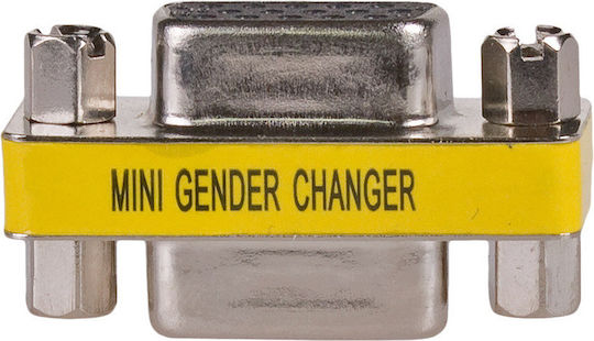 Akyga Convertor VGA feminin în VGA feminin Argintiu 1buc AK-AD-18