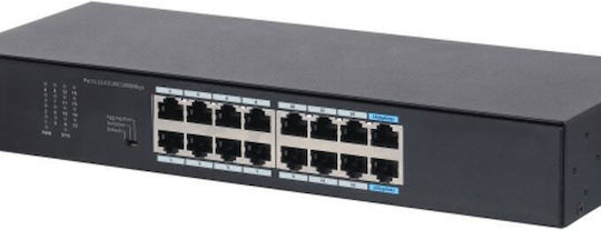 Dahua S3016-16GT Unmanaged L2 Switch with 16 Gigabit (1Gbps) Ethernet Ports