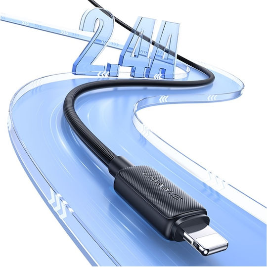 Usams Series USB-A to Lightning Cable White 2m (SJ694USB02)