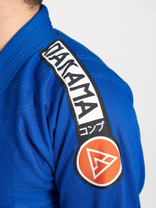 Nakama Uniform Brasilianisches Jiu Jitsu Blau
