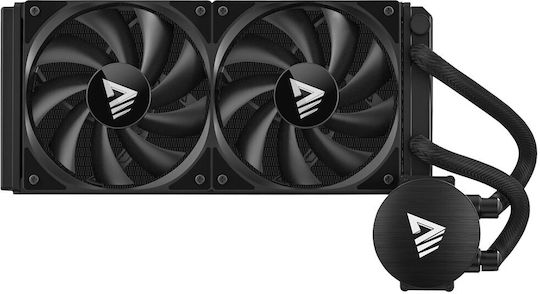 Savio NOX 240 mm Water Cooling System AIO CPU With 2 Fans 120mm And ARGB Lighting