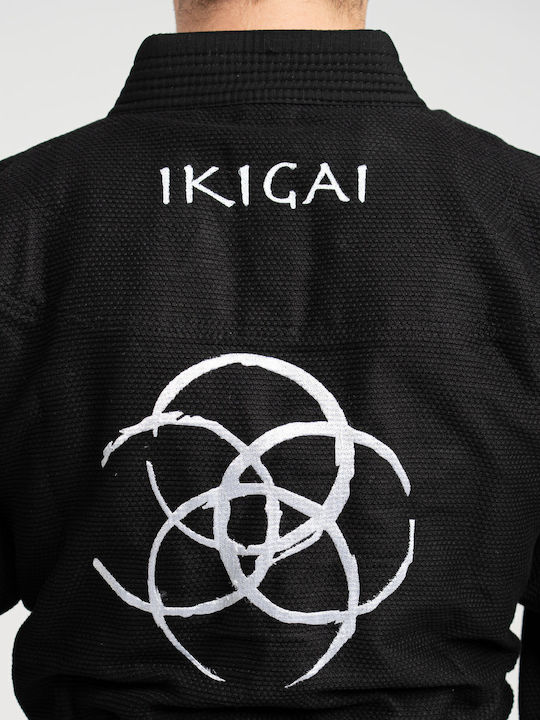 Nakama Uniform Brasilianisches Jiu Jitsu Schwarz