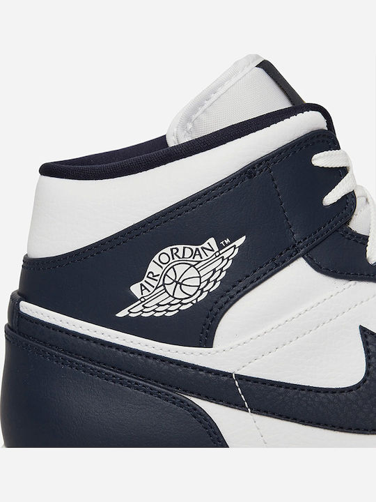 Air  1 Мъжки Маратонки White / Metallic Gold / Obsidian