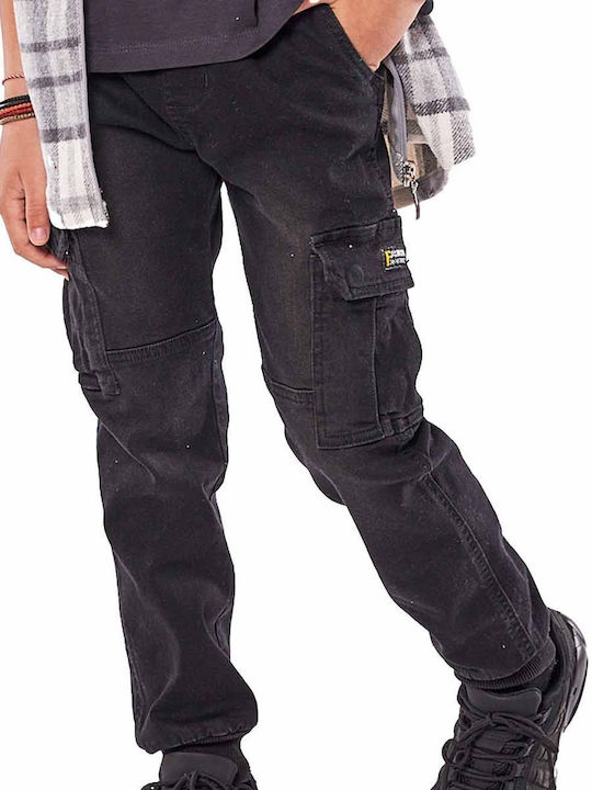 Kids' Denim Pants Black
