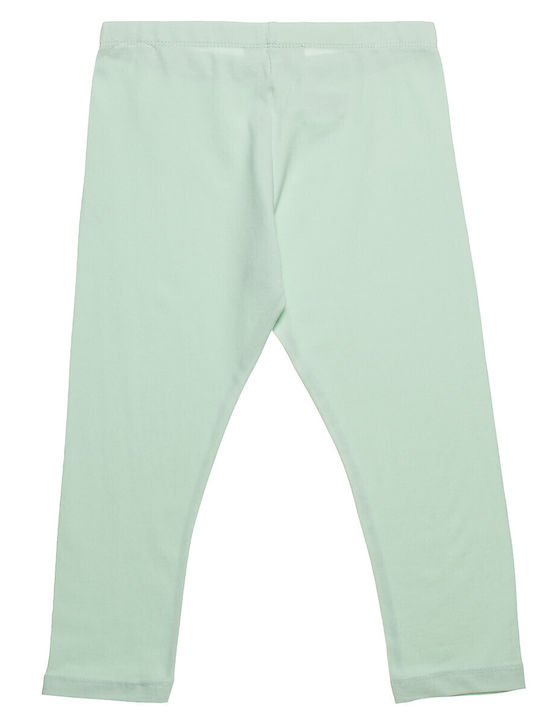 Kinder Leggings Capri Weiß