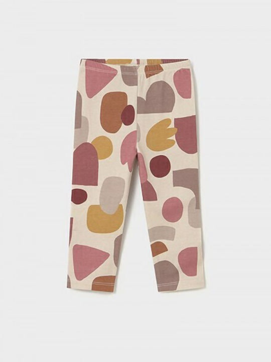 Kinder Leggings Lang Beige