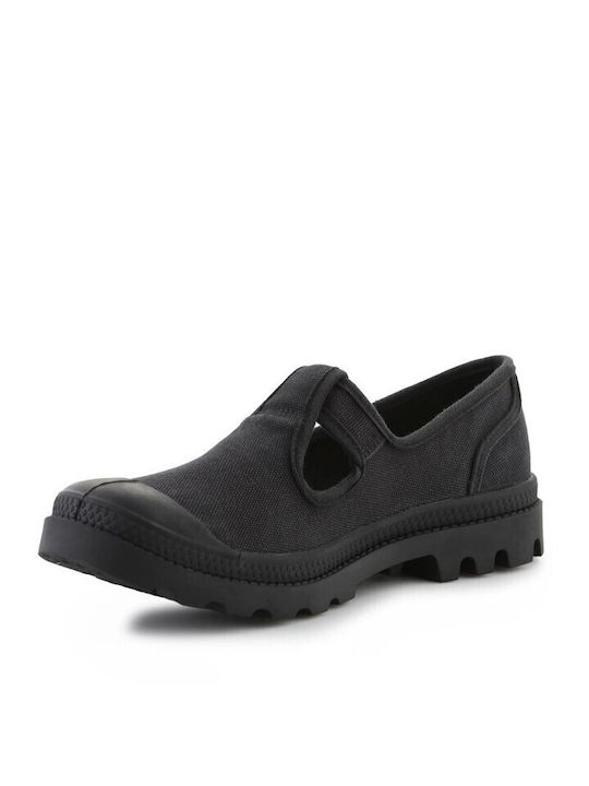 Pampa Pantofi balerini pentru femei cu Bareta in Negru Culori