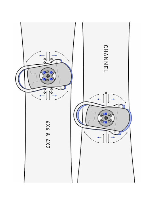 Burton Re:flex Ski & Snowboard Bindings Black