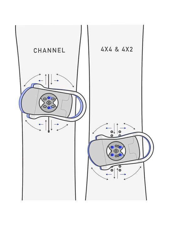 Burton Citizen Re:flex Legături Snowboard pentru femei Negru Culoare