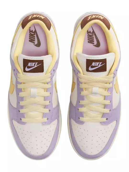 Dunk Cu Talpă Joasă PRM Adidași Pentru Femei Lilac Bloom / Soft Galben-sail
