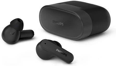 Philips 2000 series In-ear Bluetooth Handsfree Ακουστικά με Αντοχή στον Ιδρώτα και Θήκη Φόρτισης Μαύρα