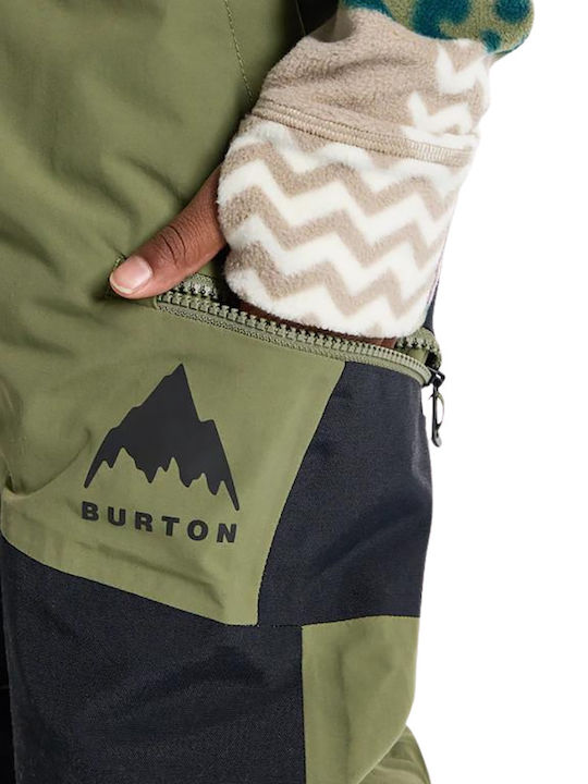 Burton Snow 24321100AA9 Παιδικό Παντελόνι Σκι & Snowboard Πράσινο