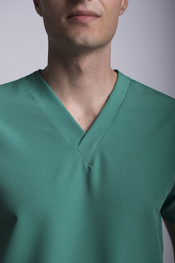 Numascrubs Мъжки Медицинска блуза Зелен