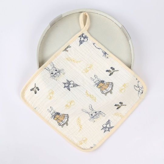 Umărul Burp Cloth 25x25cm