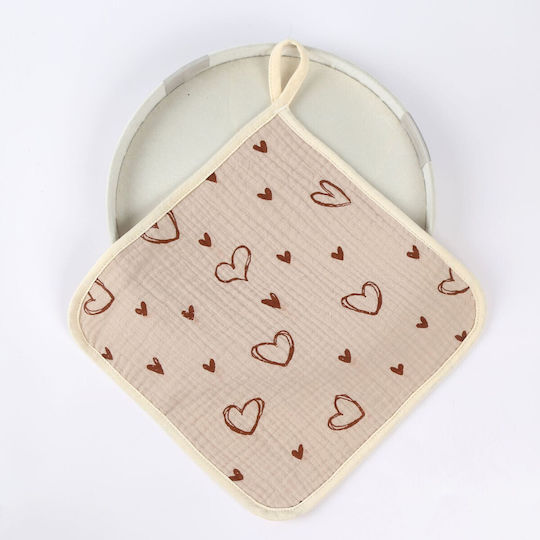 Umărul Burp Cloth 25x25cm