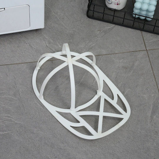 Săculeț De Spălare Cu Capac Flippy Mașină De Spălat Poliester 53 Cm Circumferință Suport Capac Alb Albastru