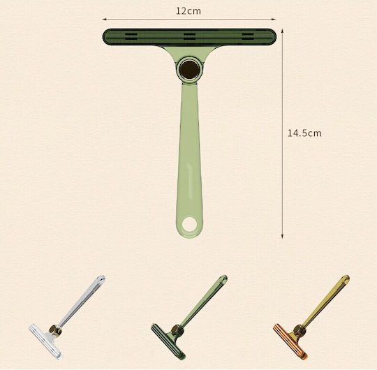 Perie Pentru Îndepărtarea Scamelor Flippy Haine Păr de Animale Manuală Dublă Față Multifuncțională 12x14.5 Cm Accesoriu Casă Verde
