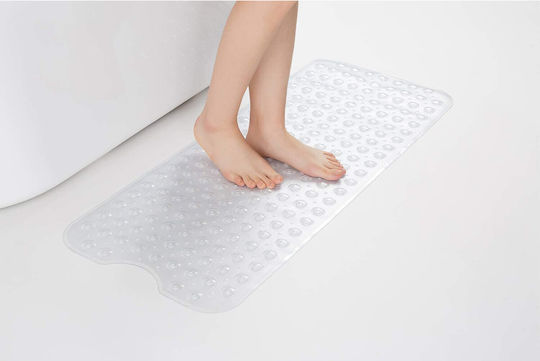 Covoraș Antiderapant Pentru Cadă Fiziotab 100x40 Cm Transparent