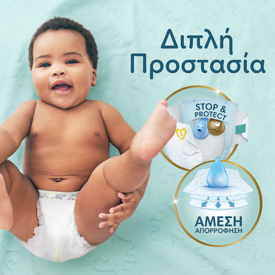 Pampers Klebeband-Windeln Premium Care Monats-Pack Nr. 2 für 4-8kg 184cm