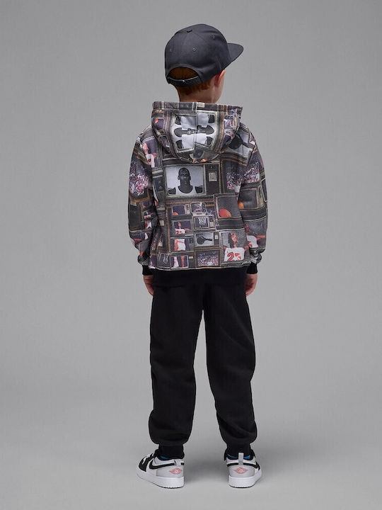 Kids Sweatpants Set Black 2pcs