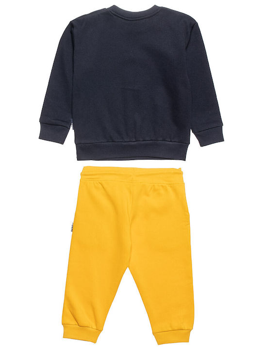 Kids Sweatpants Set Navy Blue 2pcs