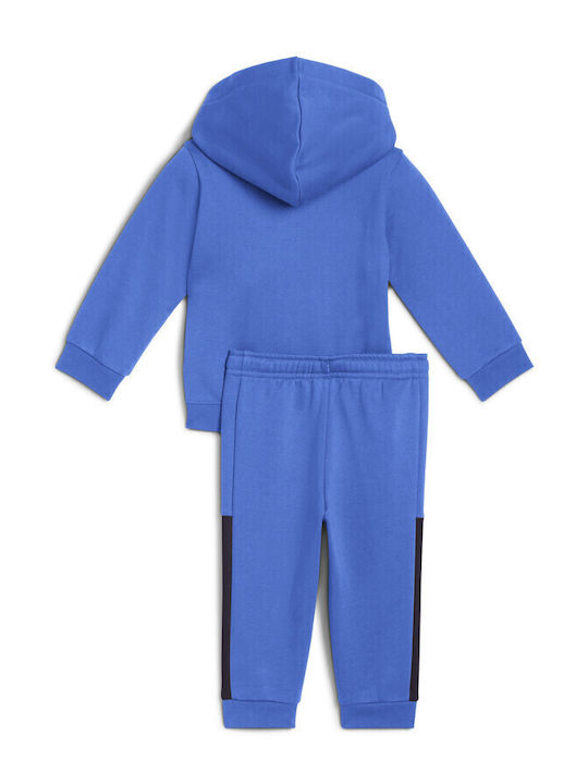 Kids Sweatpants Set Blue 2pcs Minicats