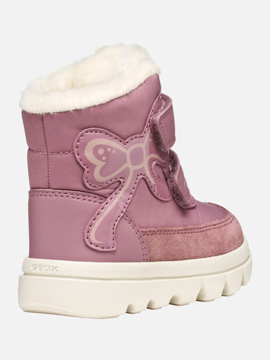 Geox Willaboom Booties Pink