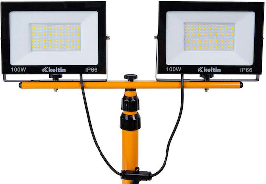 Geko Lanterna de lucru cu balast LED IP66 cu luminozitate până la 10lm