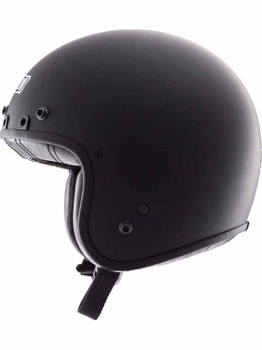 Simpson Chopper Matte Black Κράνος Μηχανής Jet ECE 22.06