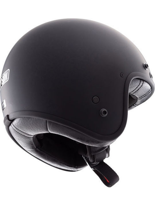 Simpson Chopper Matte Black Κράνος Μηχανής Jet ECE 22.06