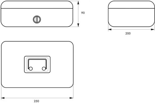Thirard Kassenschrank mit Schloss 00013217 Schwarz