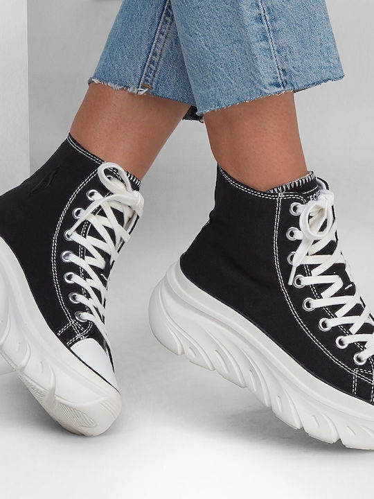 Funky Street Flatforms Boots Black