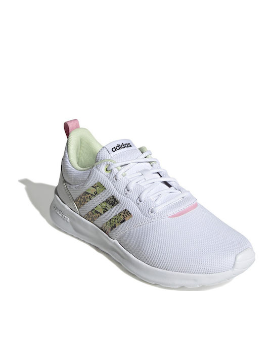 adidas Qt Racer 2.0 Sneakers Cloud White / Light Pink / Almost Lime