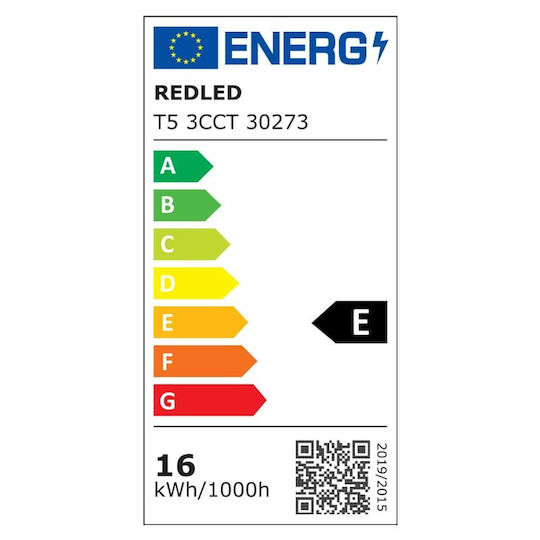 Lumină LED pentru Bucătărie 3CCT 120cm 16W Cablu 1m + Ștecher din Plastic Redpoint 30273