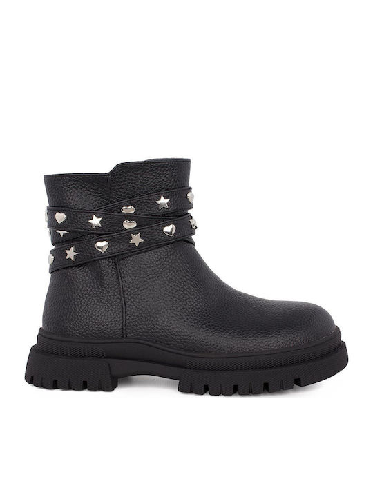 Garvalin Kids Boots with Zipper Black 251566-A054