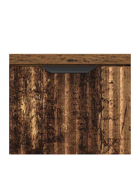 Комод Дървен с Метални Крака Old wood 63.5x36x61см