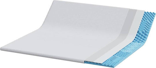 vidaXL Protecție pentru Saltea King Size Alb 200x200cm