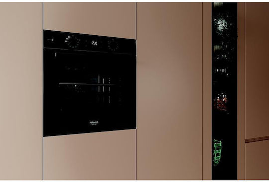 Hotpoint-Ariston Φούρνος άνω Πάγκου 71lt Π56.8εκ. Μαύρος