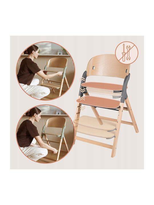 Lionelo Megan Highchair 3 in 1 & Fabric Seat Gray