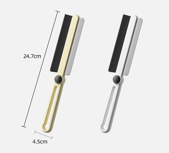 Perie Multifuncțională Flippy pentru Spații Dificil de Accesat 24,7 X 4,5 Cm Alb Lăptos