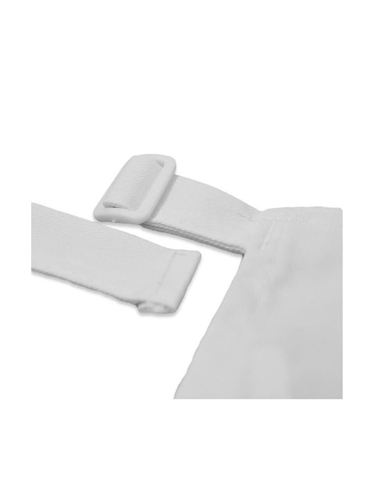 Koupakoupa Capybara Bubble Tea Kids Apron White 22x40cm