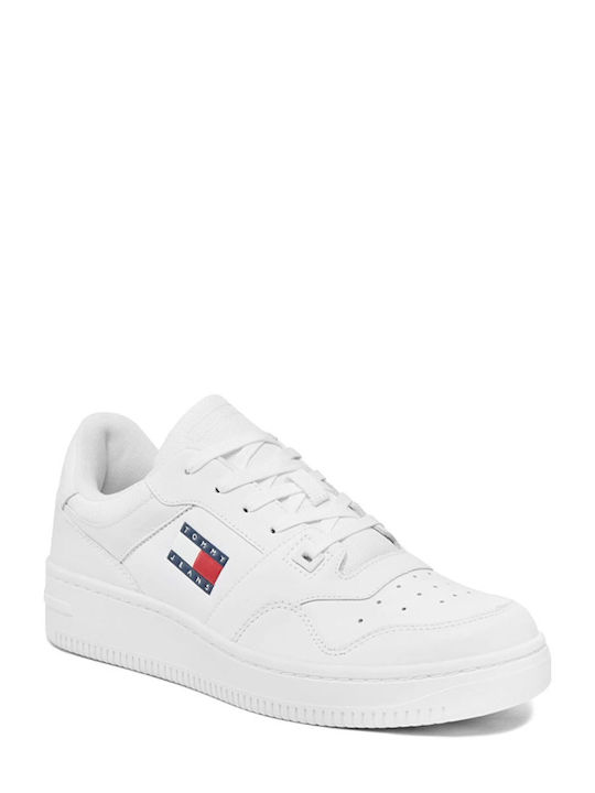 Retro Basket Ess Sneakers White