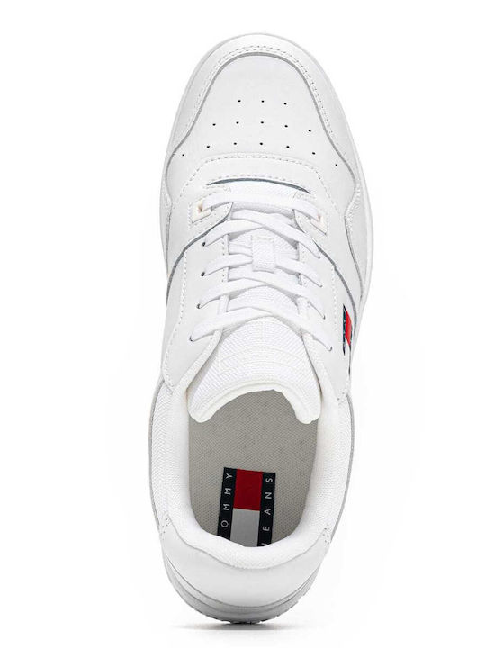 Retro Basket Ess Sneakers White