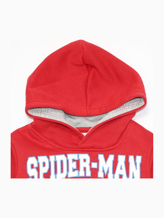 Kinder-Sweatshirt & Hoodies mit Kapuze und Taschen Rot