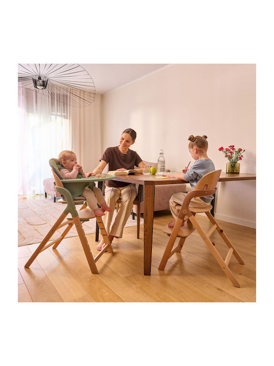 Lionelo Megan Highchair 3 in 1 & Fabric Seat Green
