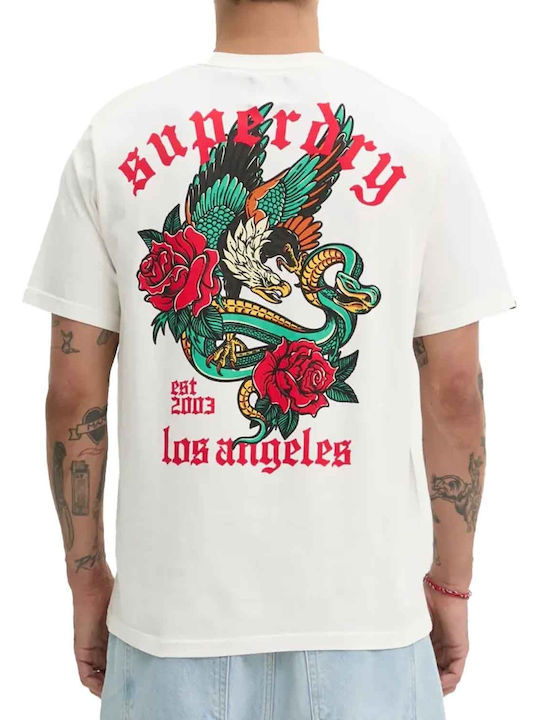 D2 Ovin T-shirt Λευκό