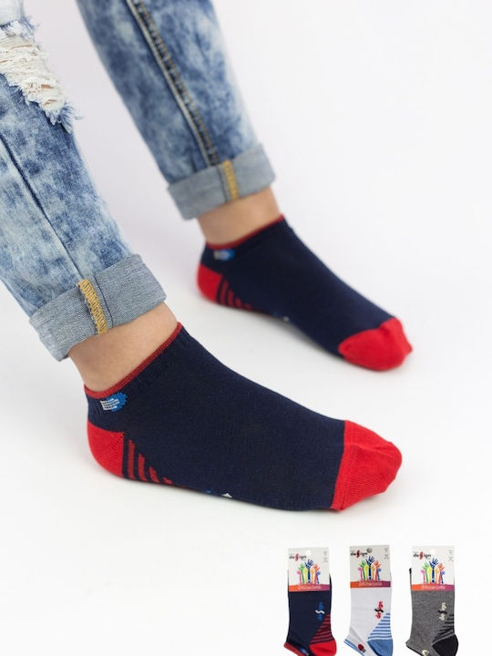 Design Socks Șosete pentru Copii Colorful 3 Perechi