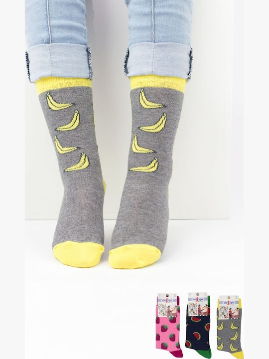 Design Socks Kids' Socks Colorful 3 Pairs