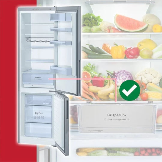Bosch 00706618 Преден Панел На Кутия За Зеленчуци И Плодове