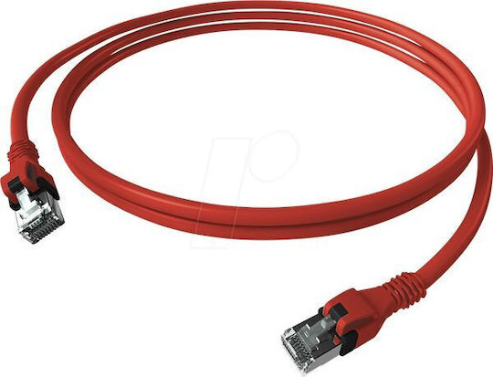 Easylan S/FTP Cat.6a Ethernet Network Cable 1.5m Red 1pcs